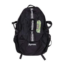 Authentic Supreme FW22 Box Backpack Black Bra...