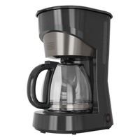 Black & decker Americano Kaffeemaschine 1000W 12 Tassen BXCO1001E Schwarz/Grau