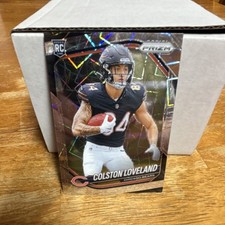 2025 Panini Prizm Prizm Rookie Colston Loveland #319 Chicago Bears NFL Football