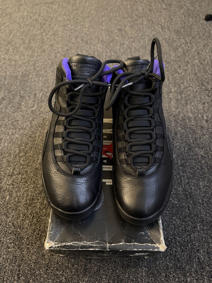 Jordan Air Jordan 10 OG Sacramento Black Purple 1995 130209-051 | eBay