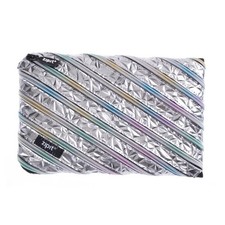 Metallic Large Pencil Case Girls Large Capacity Pencil Pouch Case Elementary