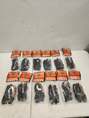 (12) ERGODYNE SQUIDS EXTENDED TOOL LANYARD NO. 3100 SINGLE CARABINER 10 LB LIMIT