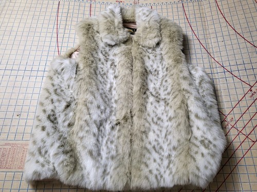 Donna Salyers fabelhafte Kunstfellweste sibirischer Fuchs Reißverschluss Damen mittel Zobel Nerz