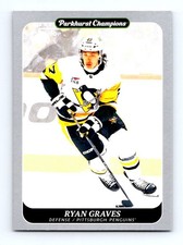 #118 2023-24 Parkhurst Champions Silver / Ryan Graves Penguins