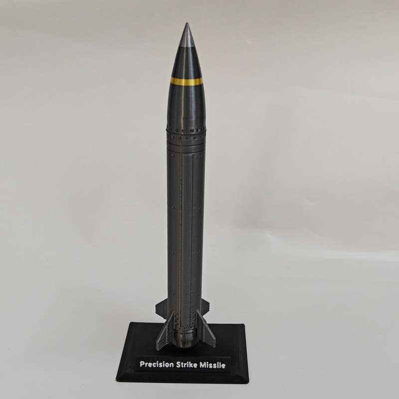 1:20 Stampato 3D Modello Militare Lockheed Martin USA Missile PrSM Collezione foto 3