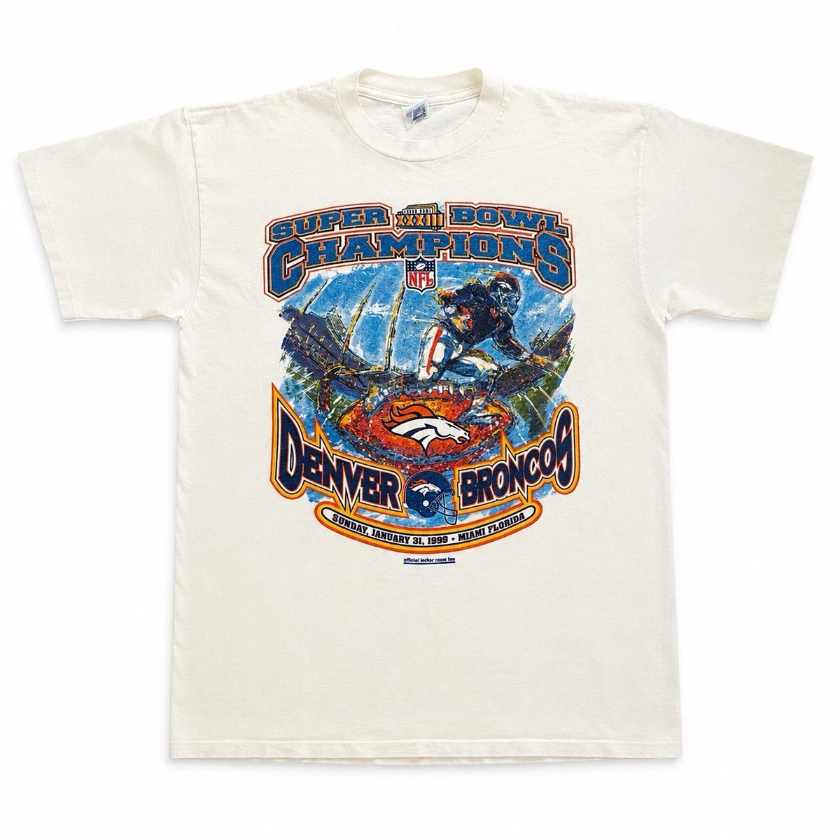 第33回スーパーボウル チャンピオン デンバー・ブロンコス 記念Tシャツ Denver Broncos Starter Super Bowl NFL Fan Apparel & Souvenirs for