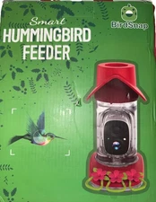 smart hummingbird feeder with camera
