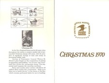 #1414-18-C2 First Day Ceremony Program 6c Christmas Stamps w/FDC