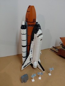 Lego Creator Expert 2010 Shuttle Adventure 10213 No Manual No Box 97% Complete