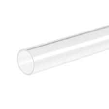 Acrylic Pipe Rigid Round Tube Clear 26mm 1" ID 30mm 1 3/16" OD 305mm 12" 
