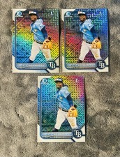 Alejandro Pie 2022 Bowman Chrome Mojo 1st Refractor (3) Refractors