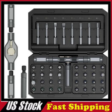 42in1 Magnetic Screwdriver Set, DIY Ratchet Screwdriver Set Multi Bit Magneti -/