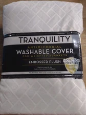  Tranquility Antimicrobial Washable Cover For Weighted Blankets 48x72 L Gray B5