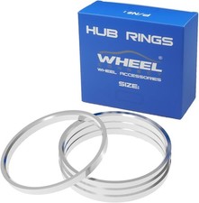 Hub Centric Rings 125.1 125.2 To 121.3 Set Of 4 Aluminium Alloy Hubrings 8 Hub Centric Rings 125.1 125.2 To 121.3 Set Of 4 Aluminium Alloy Hubrings 8