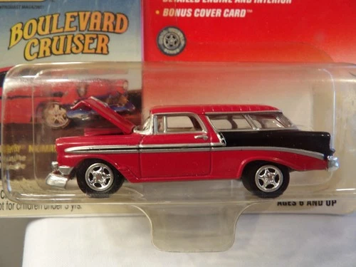 1956 CHEVY NOMAD            2002 JOHNNY LIGHTNING SUPER CHEVY   1:64 DIE-CAST