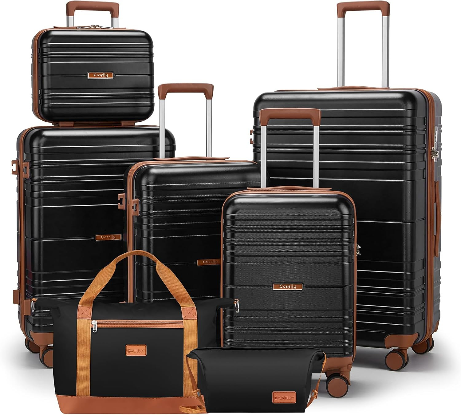 Set With Spinner Wheels & Tsa Lock - Lightweight Travel Ge
