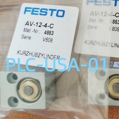 Festo-AV-12-4-C 4853 1PCS New Pneumatic Cylinder AV-12-4-C Deliver quickly