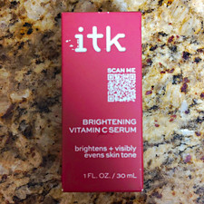 itk Vitamin C  Niacinamide Brightening Face Serum Fragrance-Free 1 fl oz