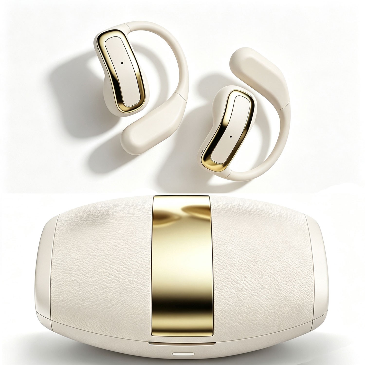 Auricolari con cancellazione del rumore cuffie Bluetooth wireless gancio over-ear con microfono US