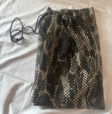 Large Breathable Camo Hunting, Hiking, Fishing Drawstring Bag, Sack 34" x 21"