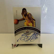 Upper Deck 2006-07 SP Authentic ON CARD Auto Solomon Jones RC Rookie Auth /999. rookie card picture