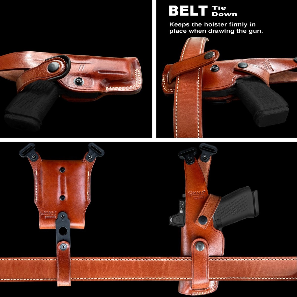 Optic Ready Vertical Shoulder Holster For Beretta 80X Cheetah