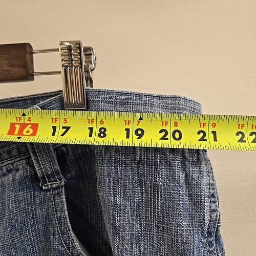 Pantaloncini jeans Southpole Denim uomo 42 blu chiaro larghi larghi larghi uomo Y2K 12 con cuciture interne - Foto 16 di 18