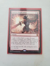 Molten Duplication nm/lp Outlaws of Thunder Junction: the Big Score Regular