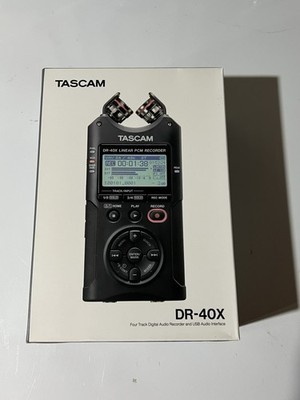 TASCAM DR-40X 4 Track Digital Audio Recorder for sale online | eBay
