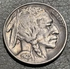 1925 Buffalo nickel nice original XF+ condition coin no issues!