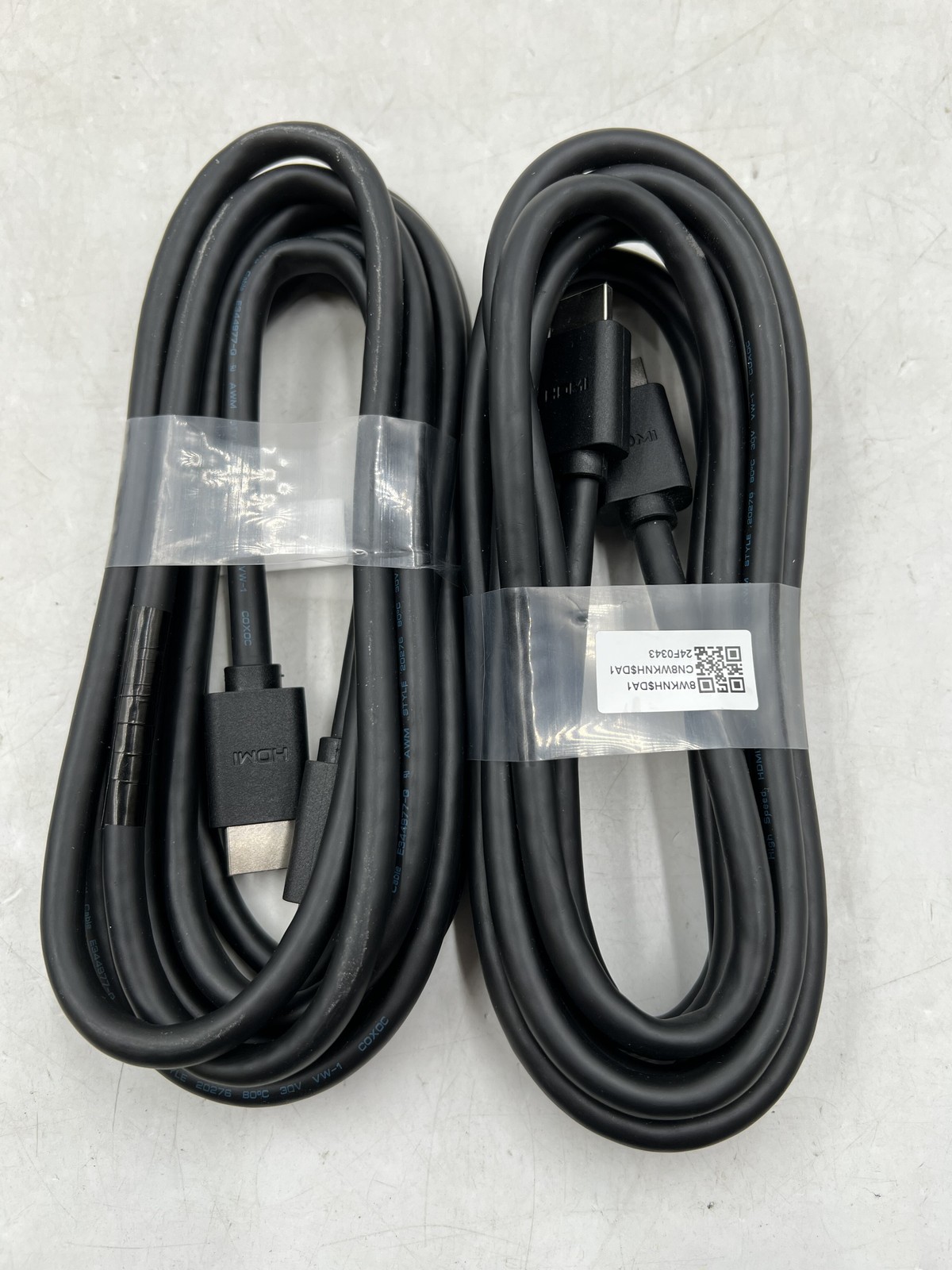 Lot of 2 Open Box Dell High Speed 2.0 HDMI (Male) to HDMI (M