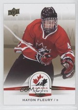 2014 Upper Deck Team Canada Juniors Gold Sepia Haydn Fleury #29 0f8
