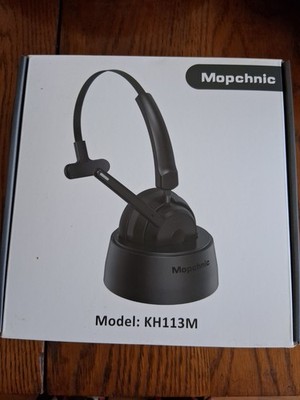 Mopchnic Mono Bluetooth Headset KH113M Black New In Box
