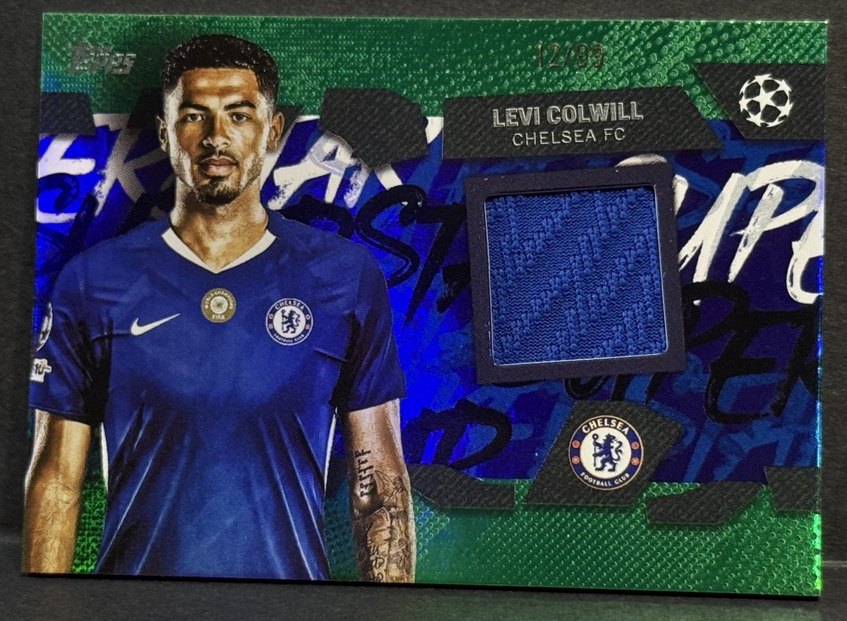 2025-26 Topps UEFA Club Competitions Levi Colwill Player Worn