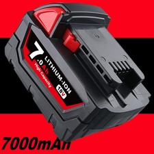 Akku  Für Milwaukee M18 M18B5 18V XC Li-Ion 48-11-1860 7,0Ah DE