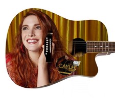 Caylee Hammack Signed Autographed Custom Graphics Photo Guitar ACOA