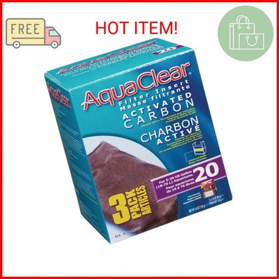 Aqua Clear AquaClear 20 Activated Carbon Inserts, Aquarium Filter Replacement Me