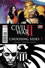 Cover of Civil War II: Choosing Sides #5