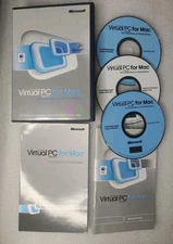 Microsoft Virtual PC For Mac Version 7 w/ Windows XP Professional CDs + Manuals