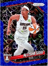 2025 Panini Prizm WNBA ALLISHA GRAY #16 Blue Velocity Prizm Atlanta Dream NM