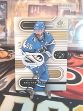 Erik Karlsson 2022-23 SP Game Used Gold Patch Jersey /25 Filthy Shark Tooth