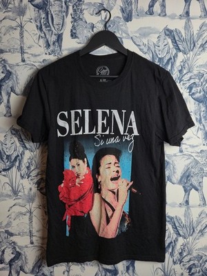Vintage Selena Quintanilla T-Shirt schwarz Größe S - Fan Edition