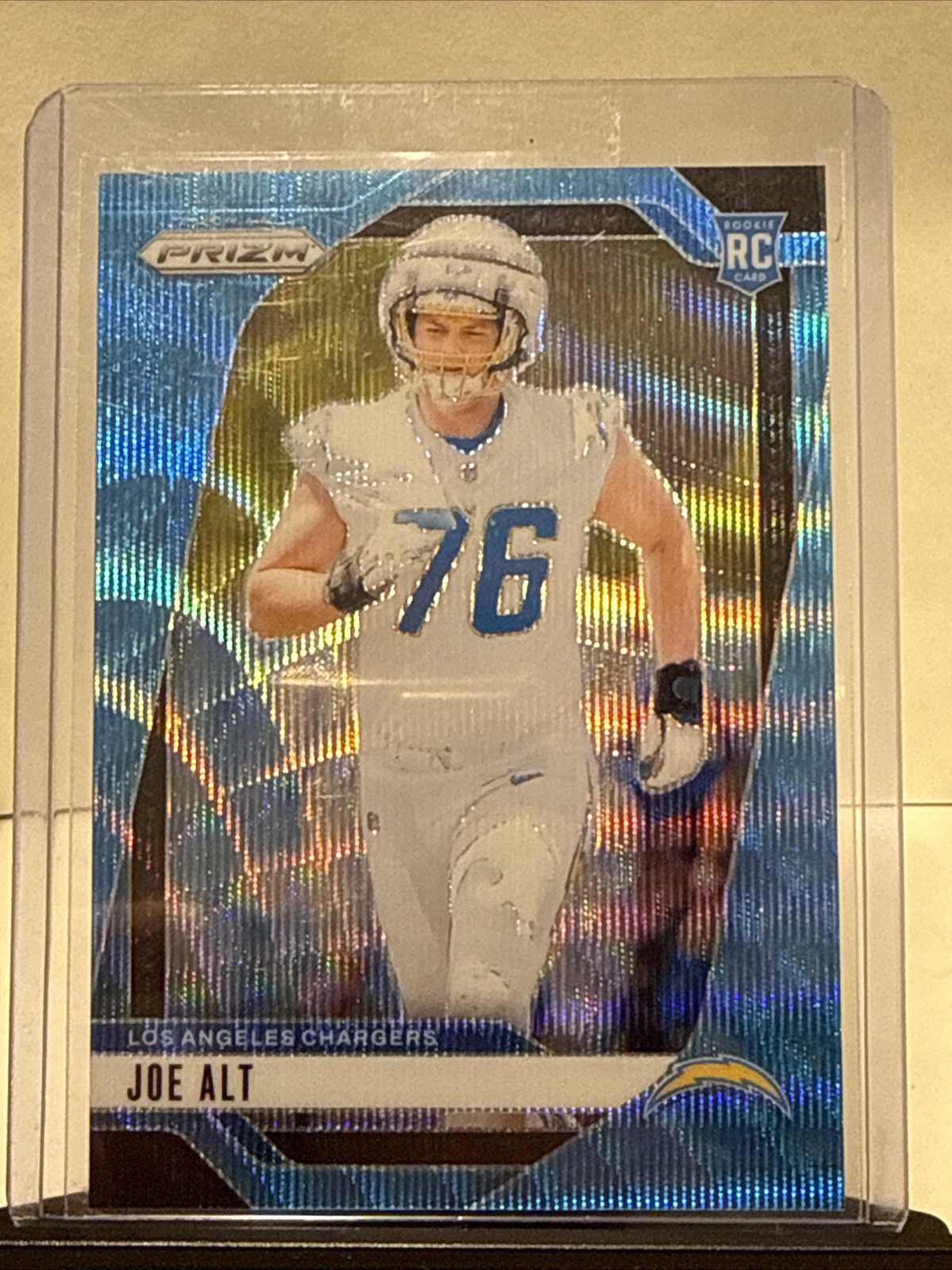 2024 Panini Prizm Rookies Joe Alt #353 Blue Wave Prizm /230 (RC)