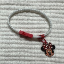 Disney Minnie Mouse Zipper Bracelet New