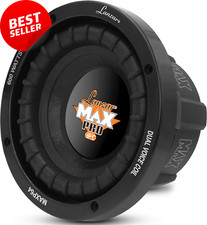 Lanzar MAXP64 6.5" Subwoofer 600W 4-Ohm Max Pro Small Enclosure Audio