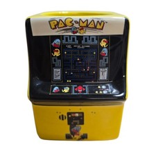 Taza de café oficial de cerámica con forma de juego arcade Namco temática de Pac Man, taza de café