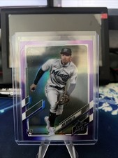 2021 Topps Chrome Update Series - Jose Devers #USC53 Purple Refractor (RC)