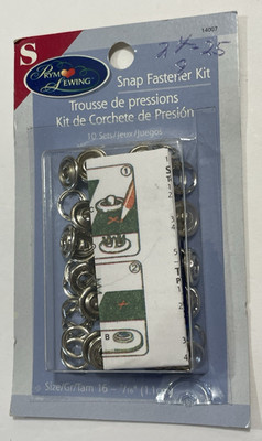 Singer Prym-Dritz Snap Fastener Kit 7/16''