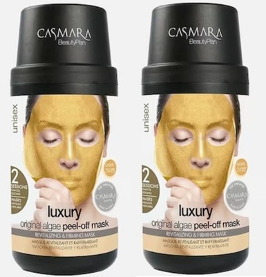 2x Casmara Luxury Original Algae Peel Off Face Mask Deep Hydration Spa Skincare