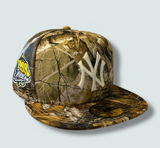 Gorra New York Yankees 1999 Serie Mundial Realtree Camuflada 59Fifty NY Gorra 7 1/4